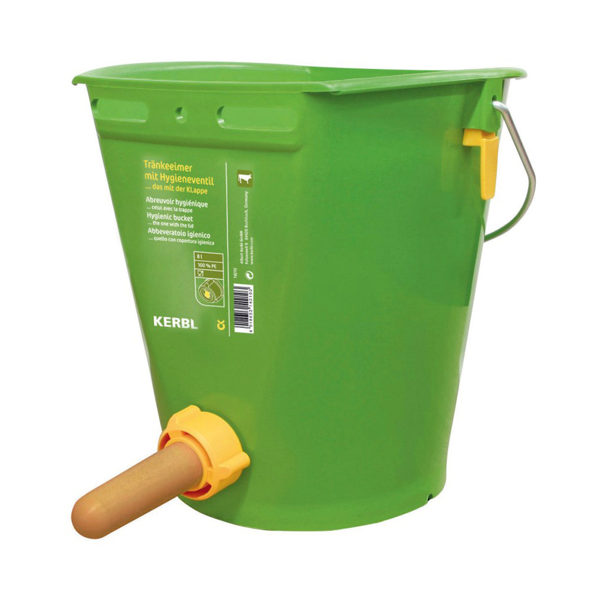 Tuttisanko vasikalle Hygienic Valve 8 L