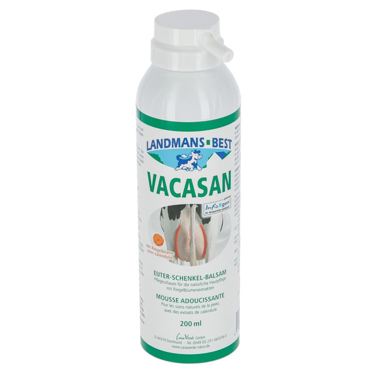 Utarehoitovaahto Vacasan 200ml