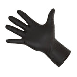 Disposable glove Nitrile Long Black 50 pcs