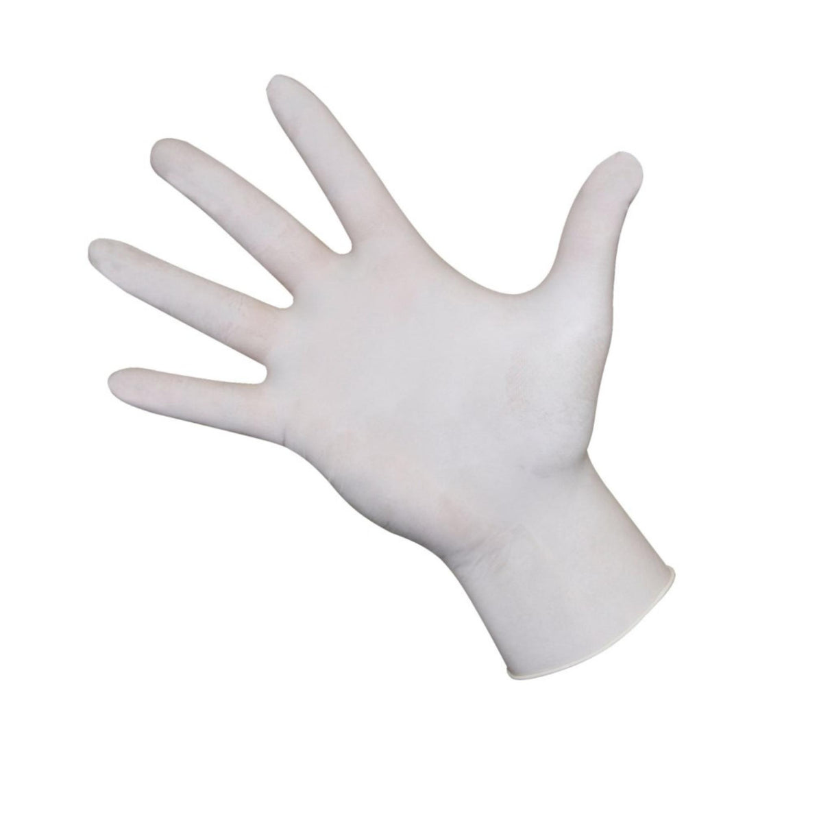Kertakäyttökäsine Latex Top 100 kpl, Puuteriton