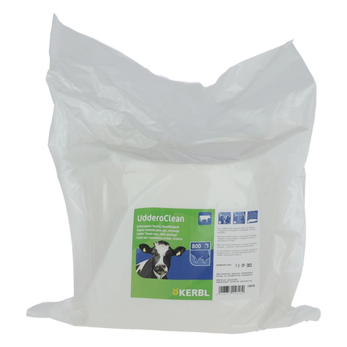 Täyttöpakkaus UdderoClean 800kpl