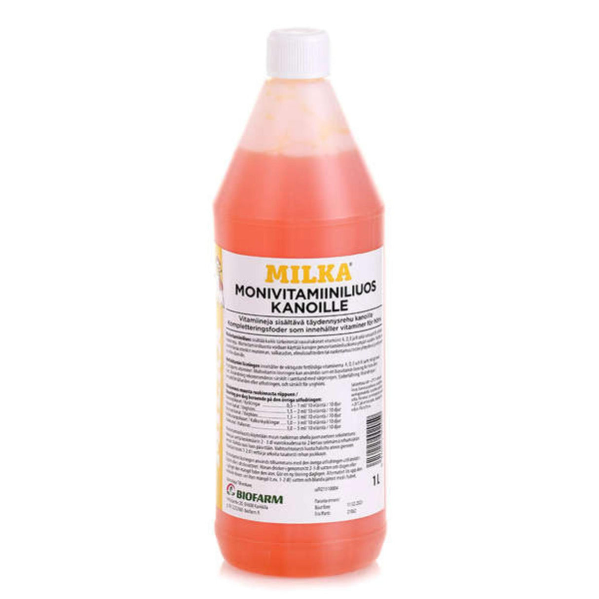 Monivitamiiniliuos Kanoille 1L