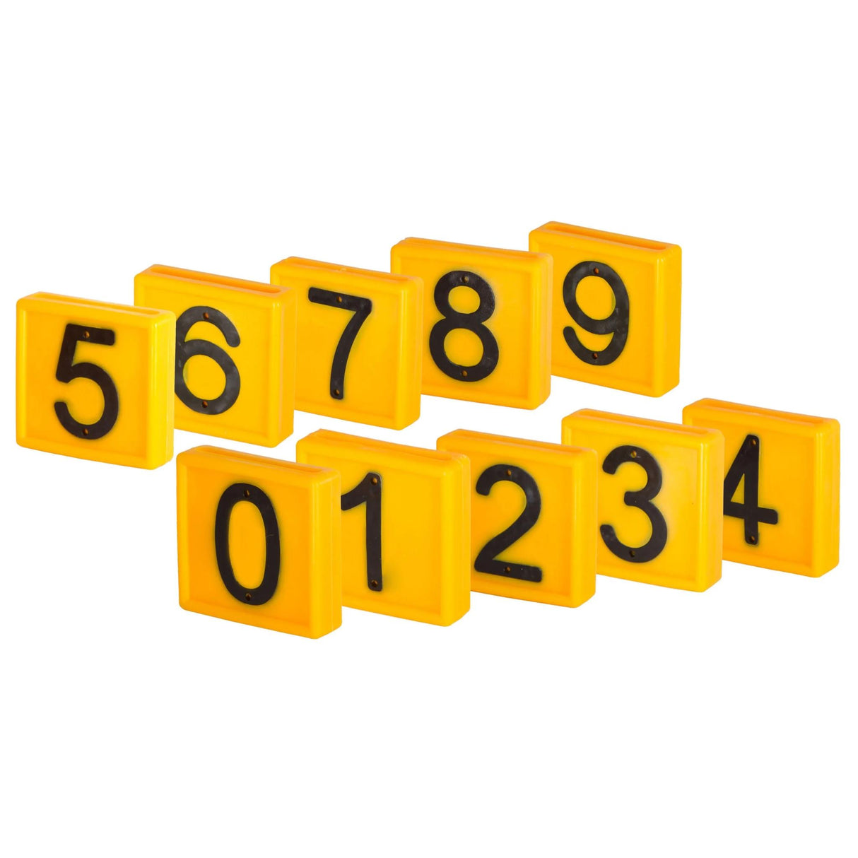 Merkintäkaulapannan numerot 0-9
