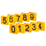Merkintäkaulapannan numerot 0-9