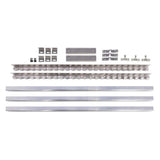 Laterally Adjustable Fastening System for Strip Curtain