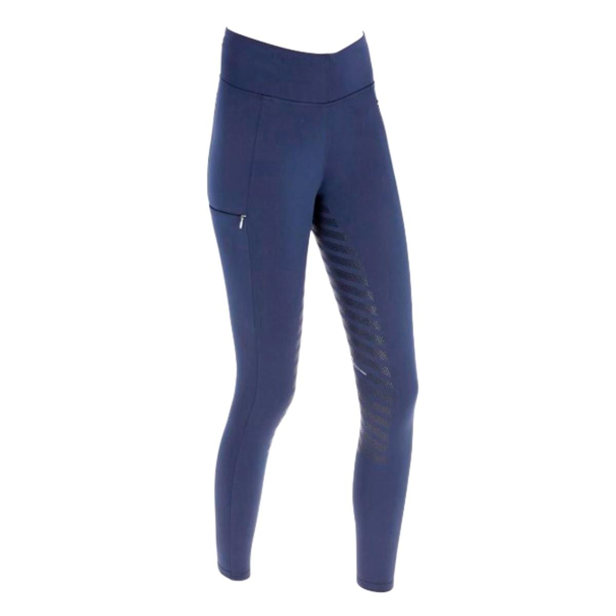 Ratsastuslegginsit Softshell Full Grip Goldana Kids