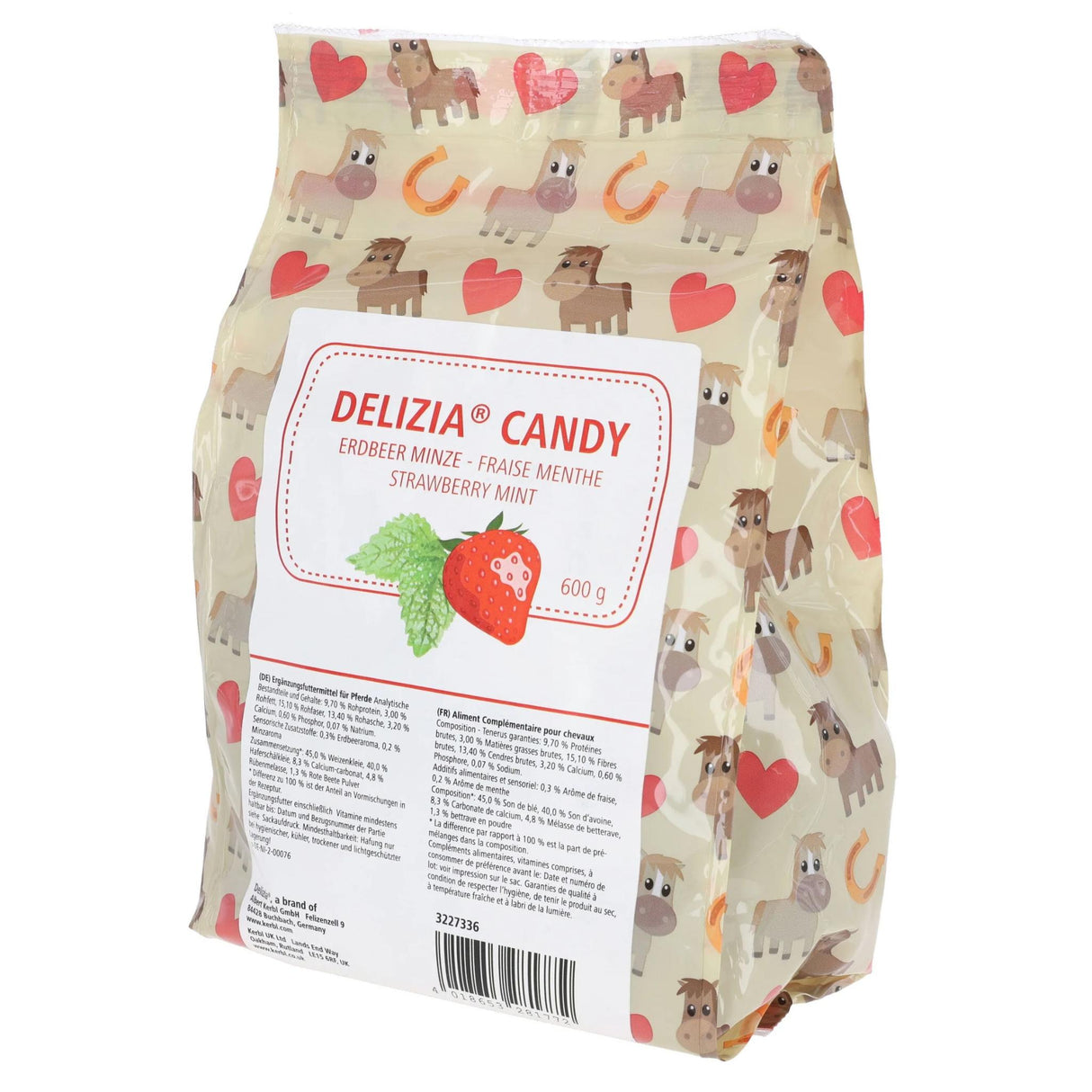 Delizia Hevosnamit Candy Strawberry/Mint