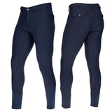 Miesten Ratsastushousut Full Grip Techno II Men Dark Blue