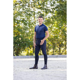 Miesten Ratsastushousut Full Grip Techno II Men Dark Blue