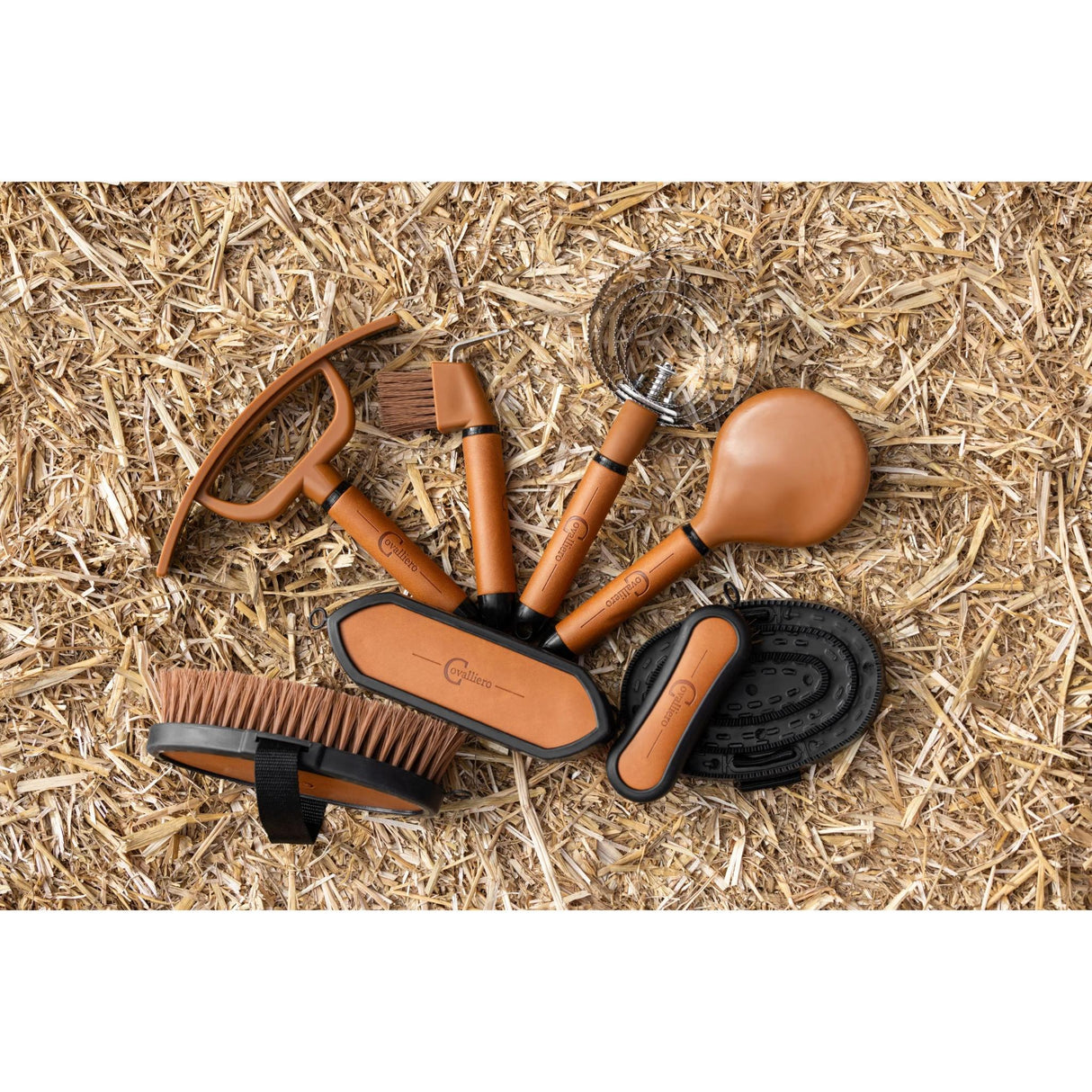 Metallihara Spiral Curry Comb Deluxe