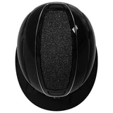 Ratsastuskypärä Elite Polo Black Gloss Glitter