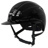 Ratsastuskypärä Elite Polo Black Gloss Glitter
