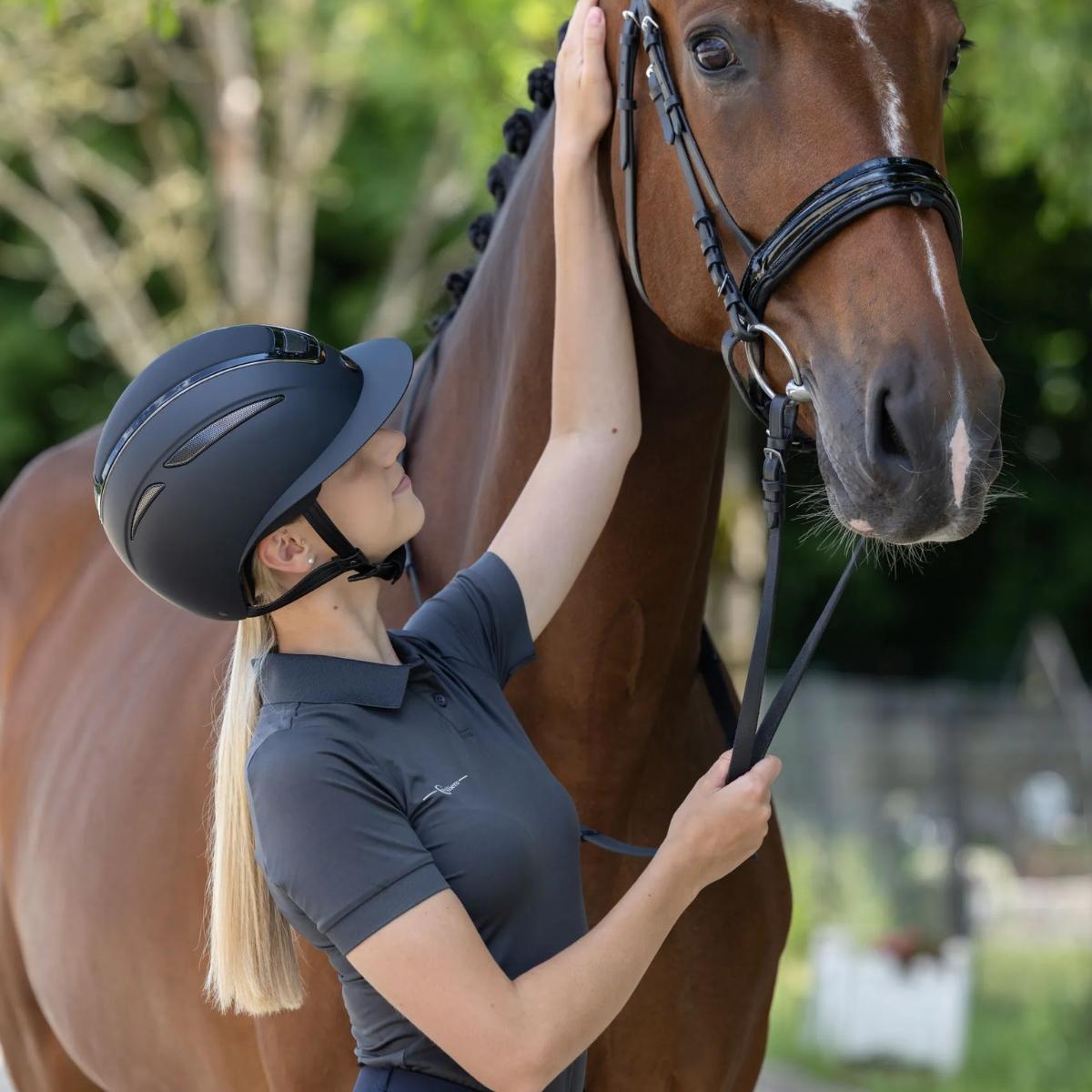 Helmet Elite Polo Black Matte