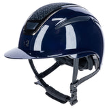 Ratsastuskypärä Elite Polo Blue Gloss Glitter