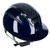 Ratsastuskypärä Elite Polo Blue Gloss Glitter