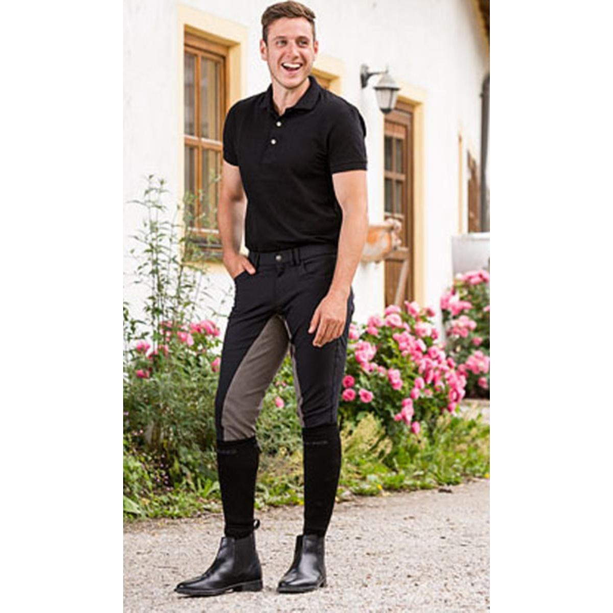 Miesten Ratsastushousut Techno Men Black