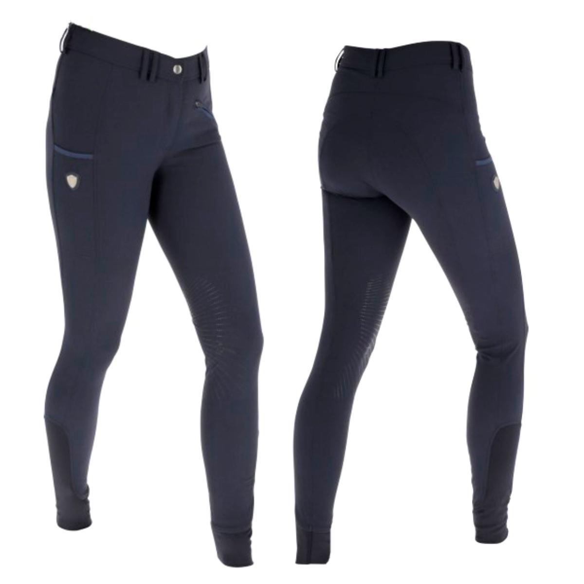 Ratsastushousut Knee Grip Bali Navy