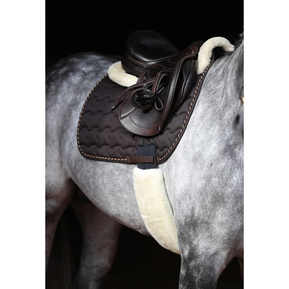 Girth Faux Fur Protector Natur