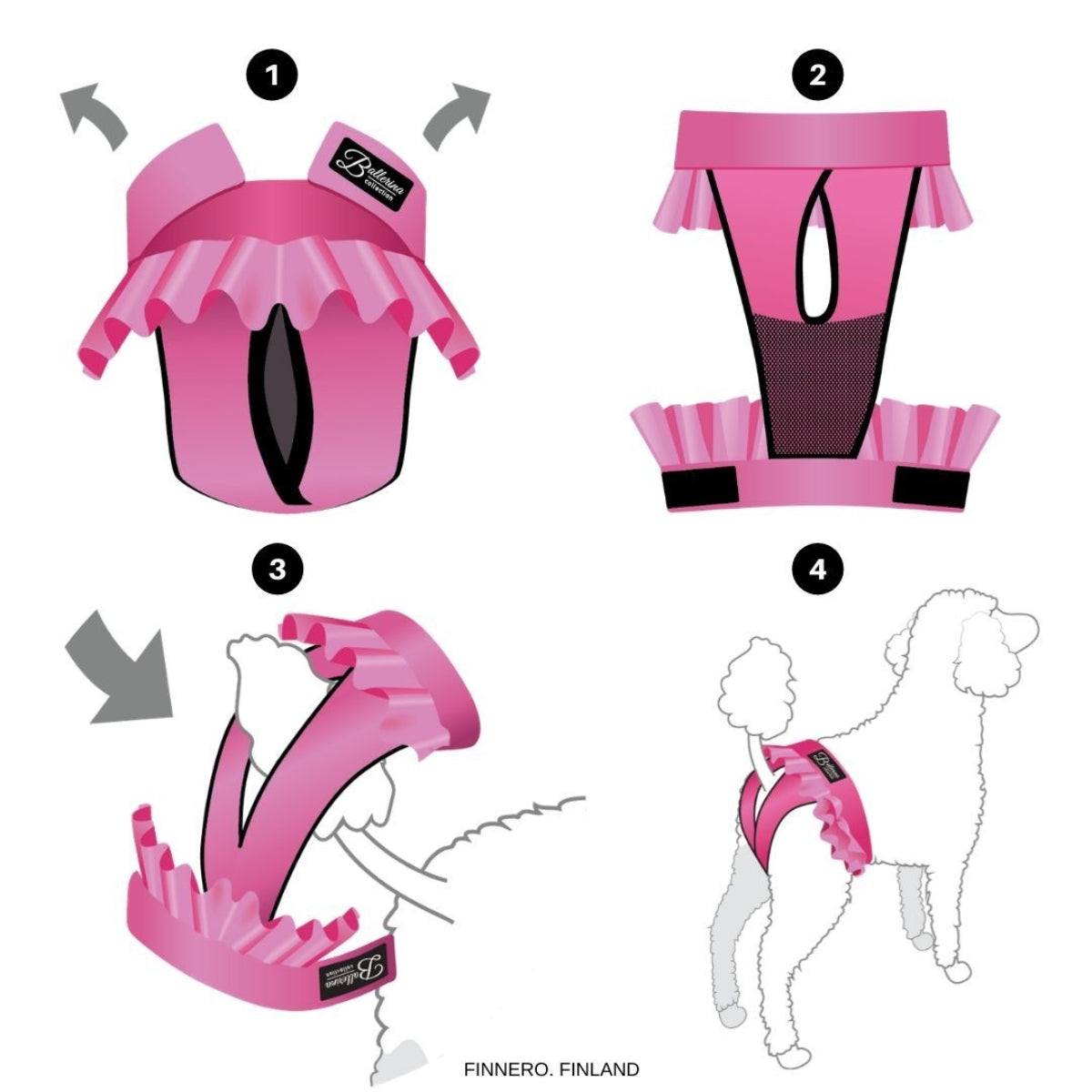 Juoksuhousut Ballerina Pink