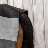 Heavy Fleece Rug Square Stripes