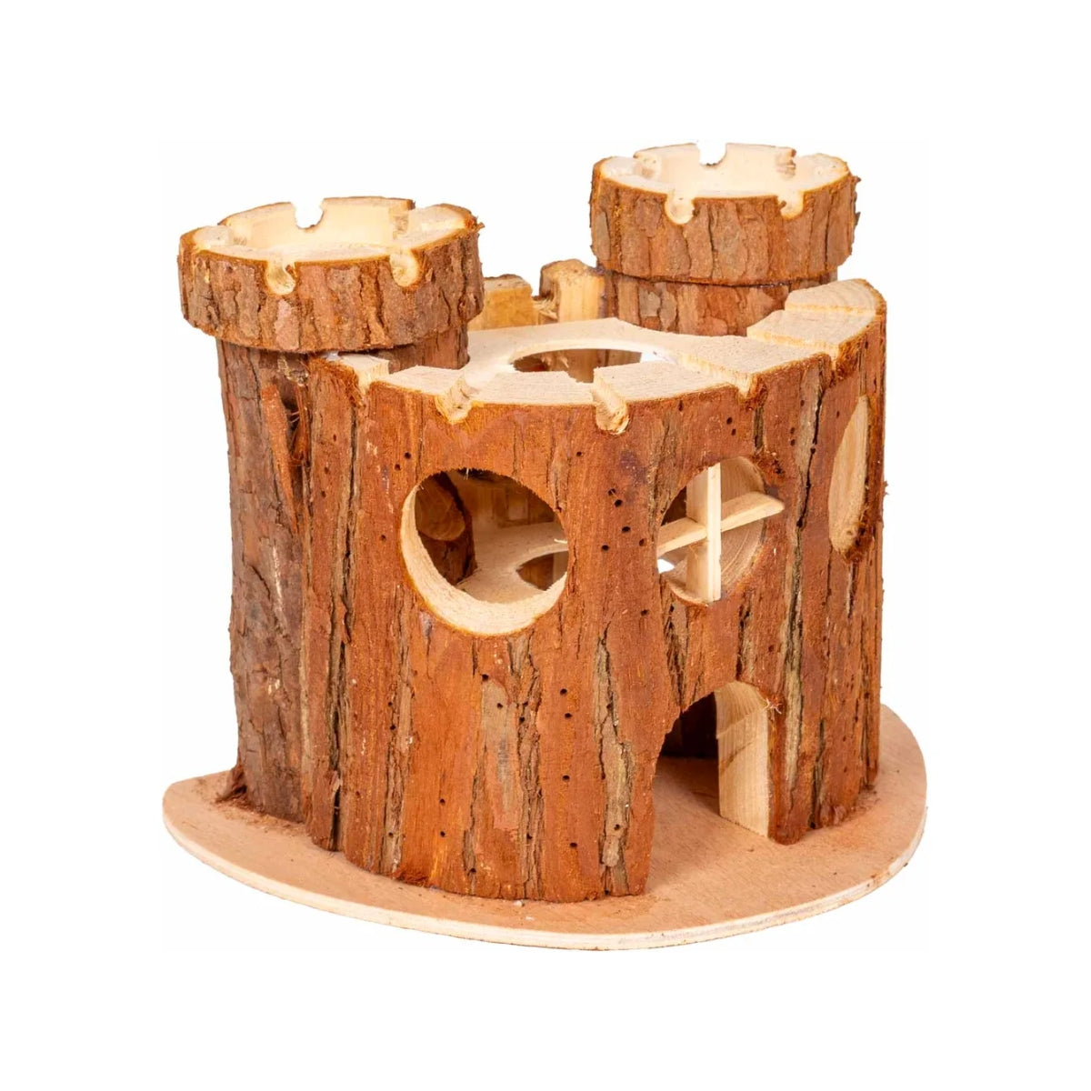 Pesämökki Natural Wooden Castle