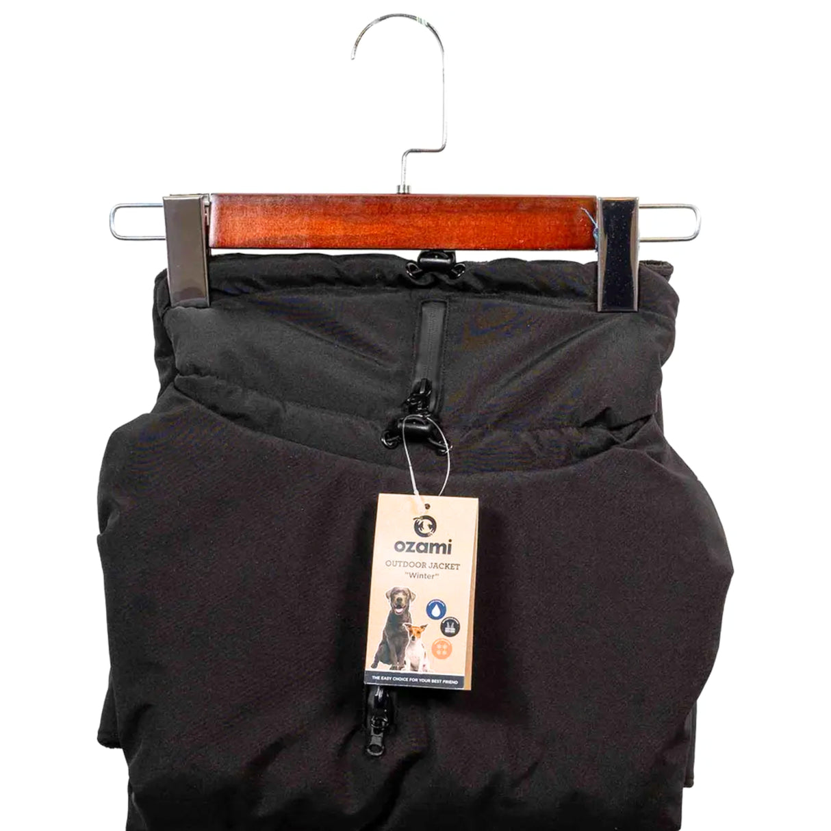 Toppamanteli Black