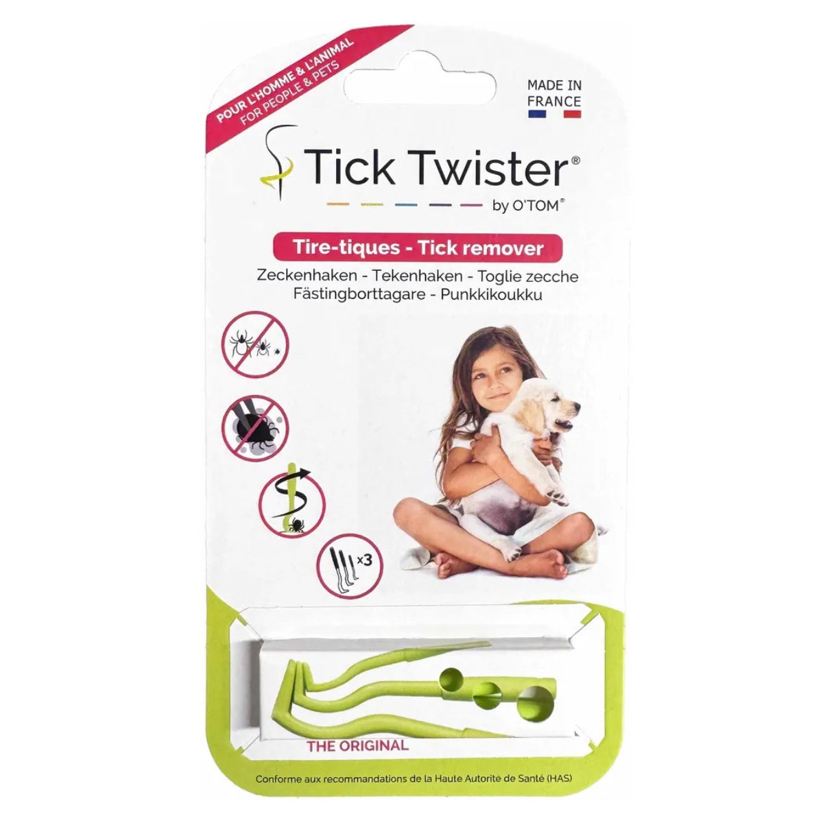 Punkkipihdit Tick Twister