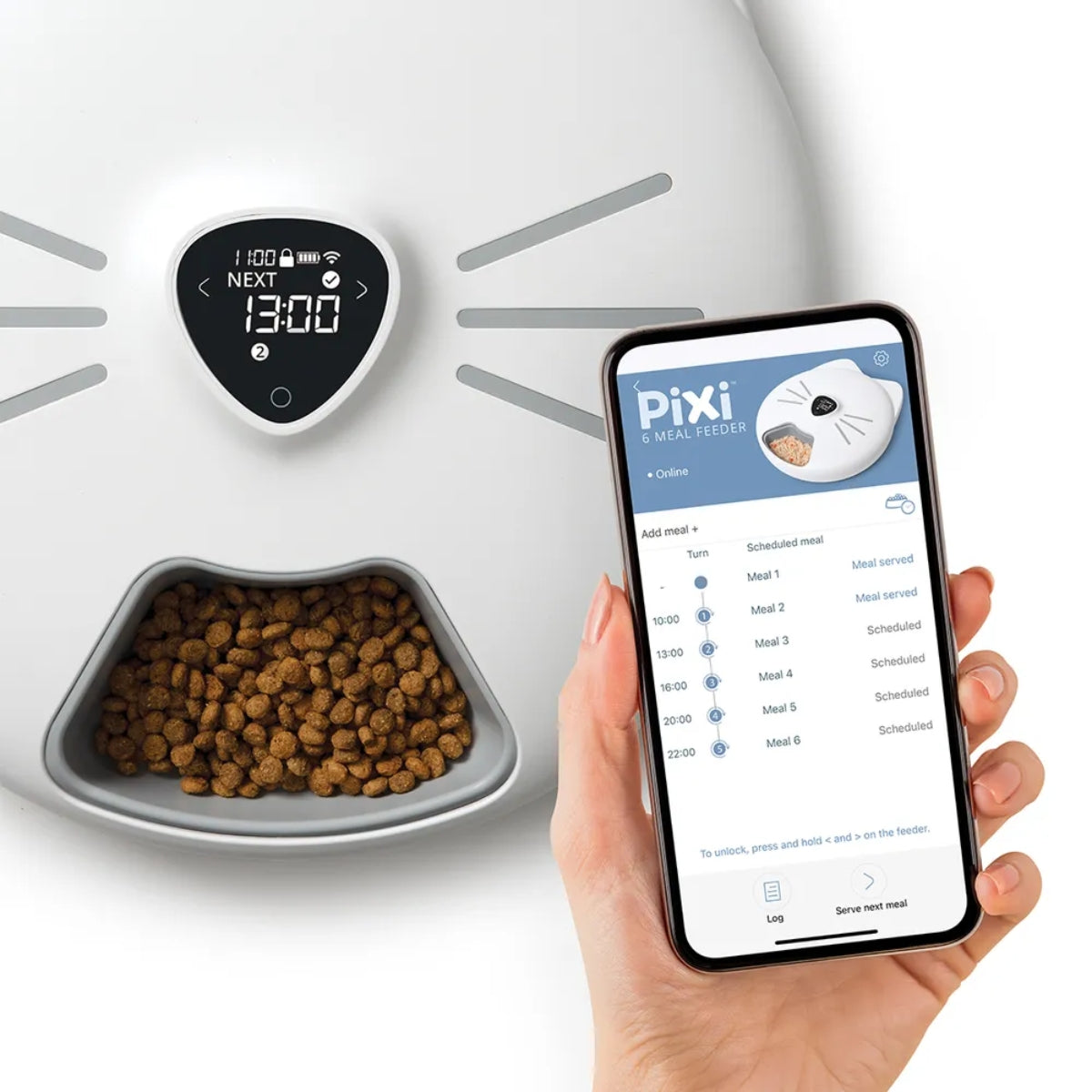 Ruokinta-Automaatti PIXI Smart 6-Meal