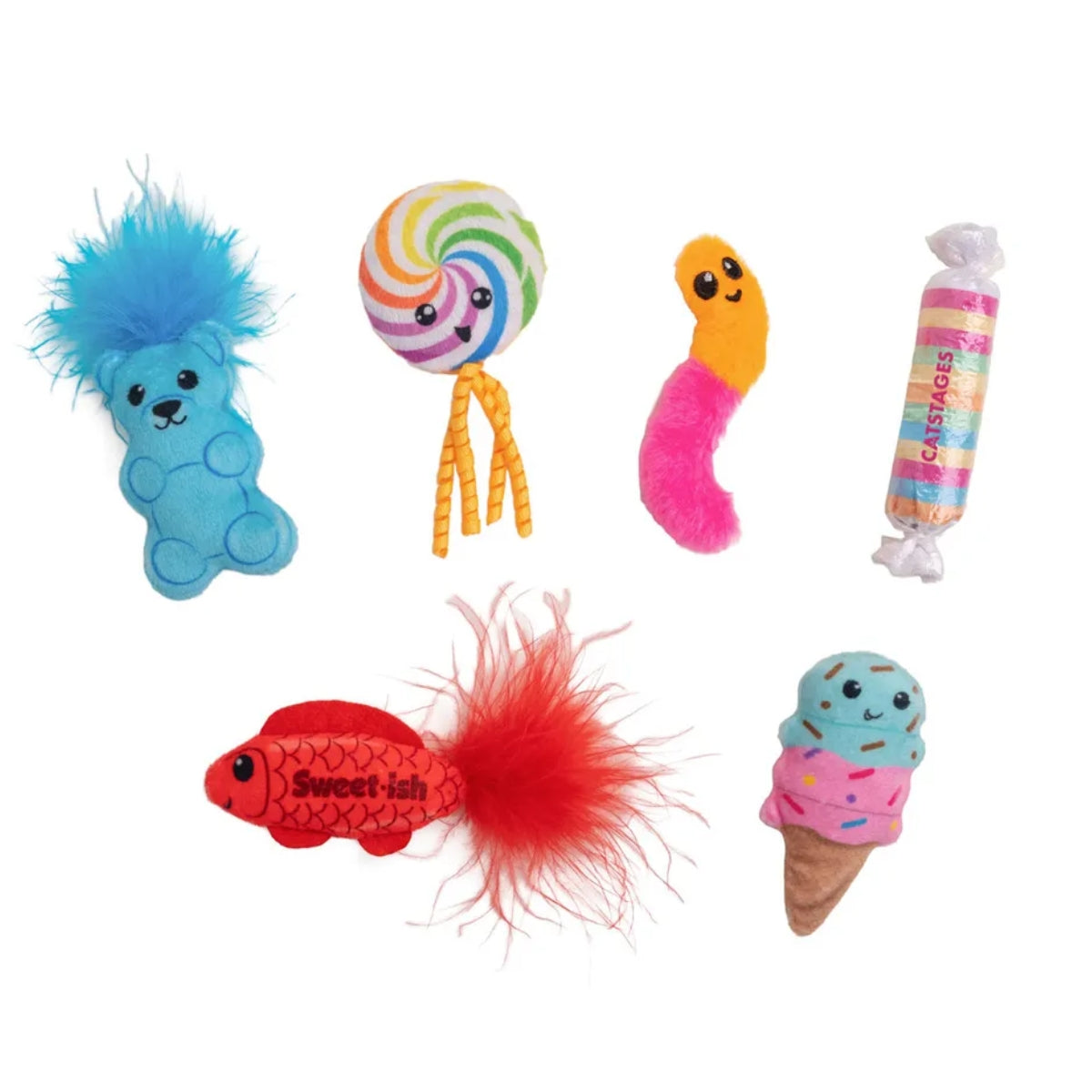 Kissanlelu Kitty Sweet Treats 6kpl