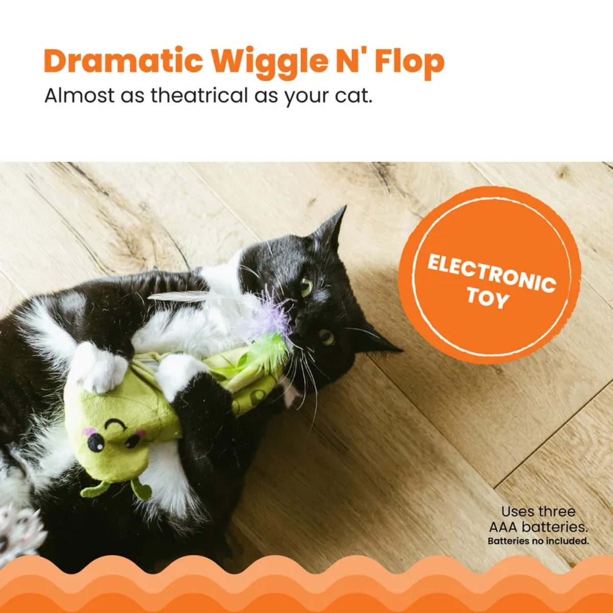 Aktivointilelu Wiggle Worm