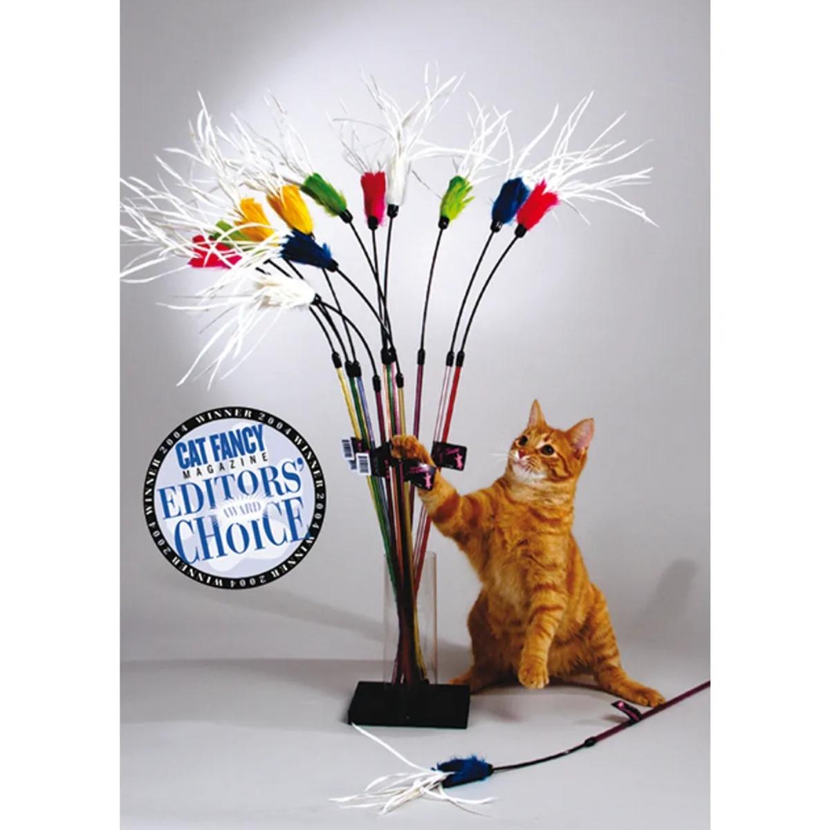 Huiskulelu Purrfect Feather