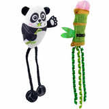 Cat Toy Scrattles Panda 2-pack