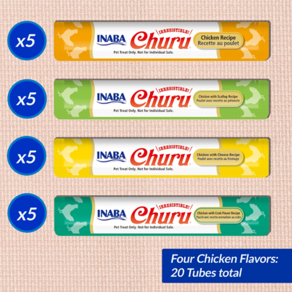Kissanherkku Churu Puree Kana Lajitelma 14g x 20kpl