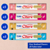 Kissanherkku Churu Puree Merenelävä Lajitelma 14g x 20kpl