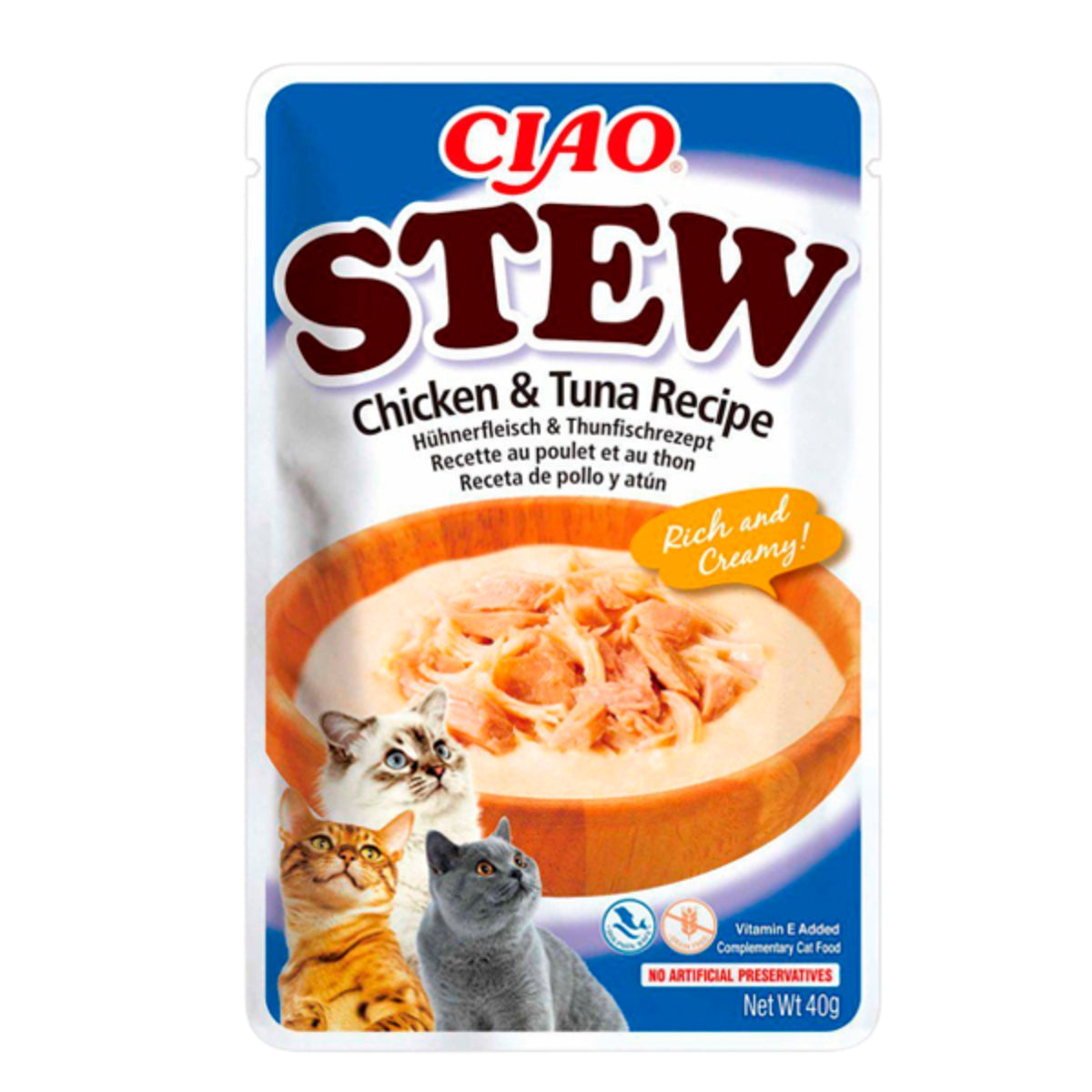 Kissanherkku Churu Stew Kana & Tonnikala 40g