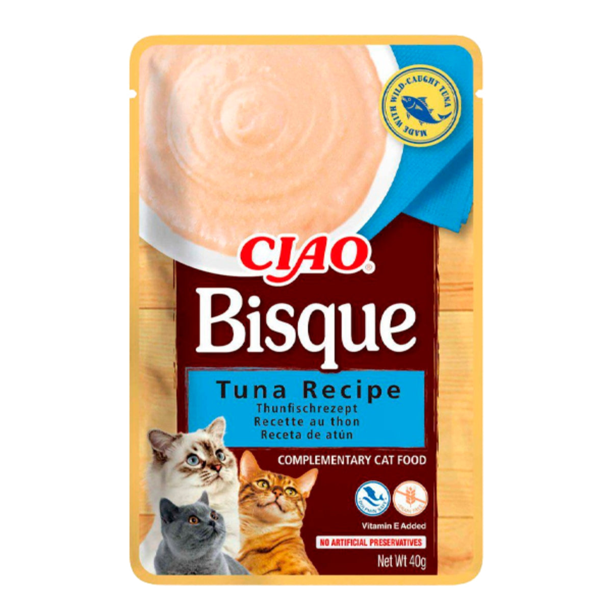 Kissanherkku Churu Bisque Tonnikala 40g