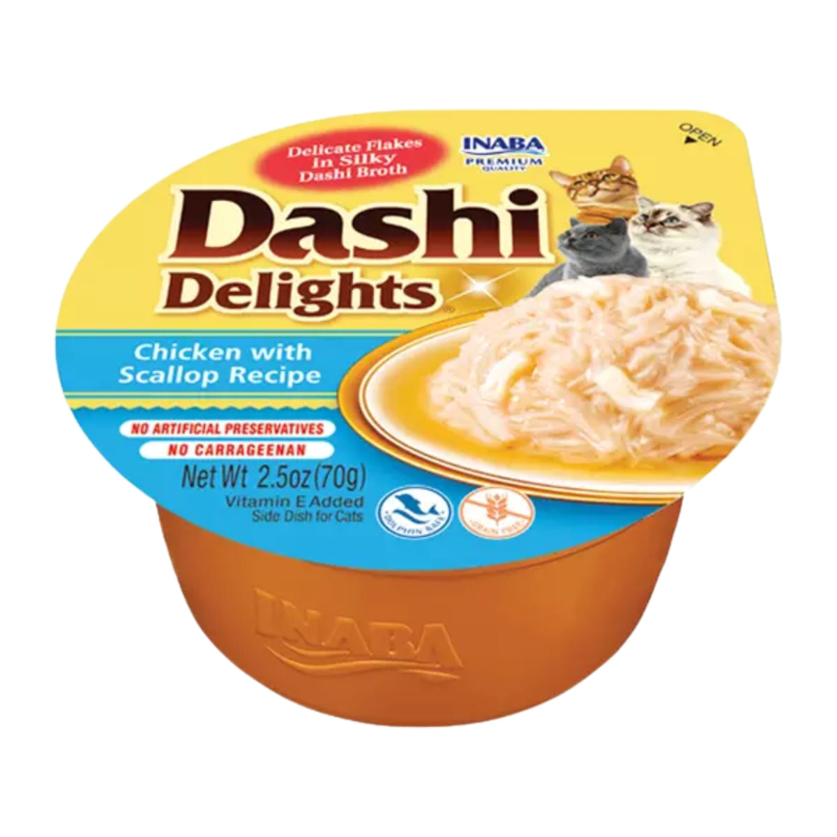 Kissanherkku Dashi Delights Kana & Simpukka 70g