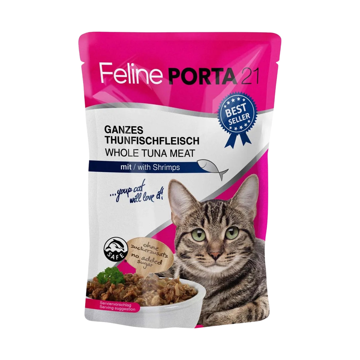 Märkäruoka Tonnikala & Katkarapu 100g