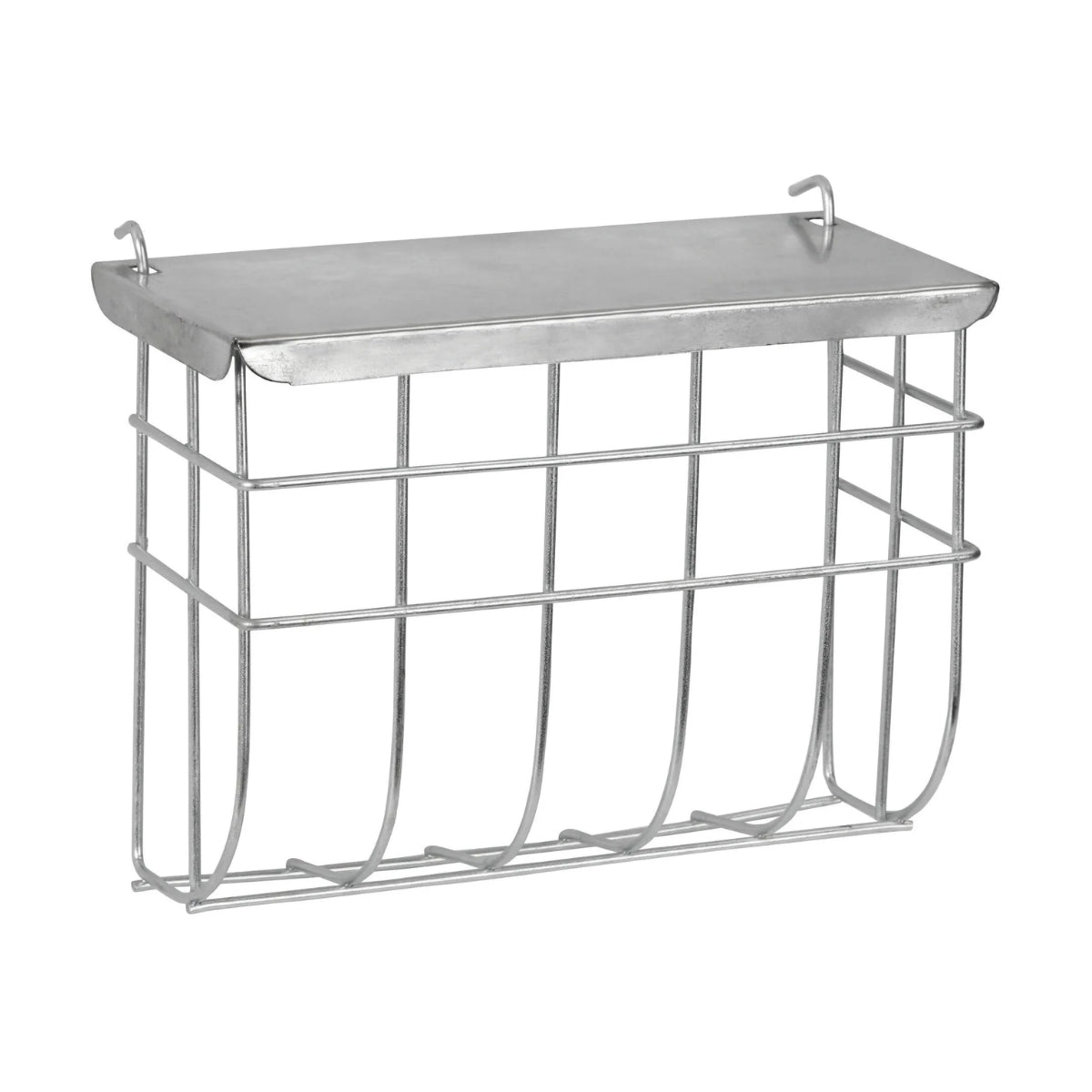 Metallinen Heinähäkki Kannella
