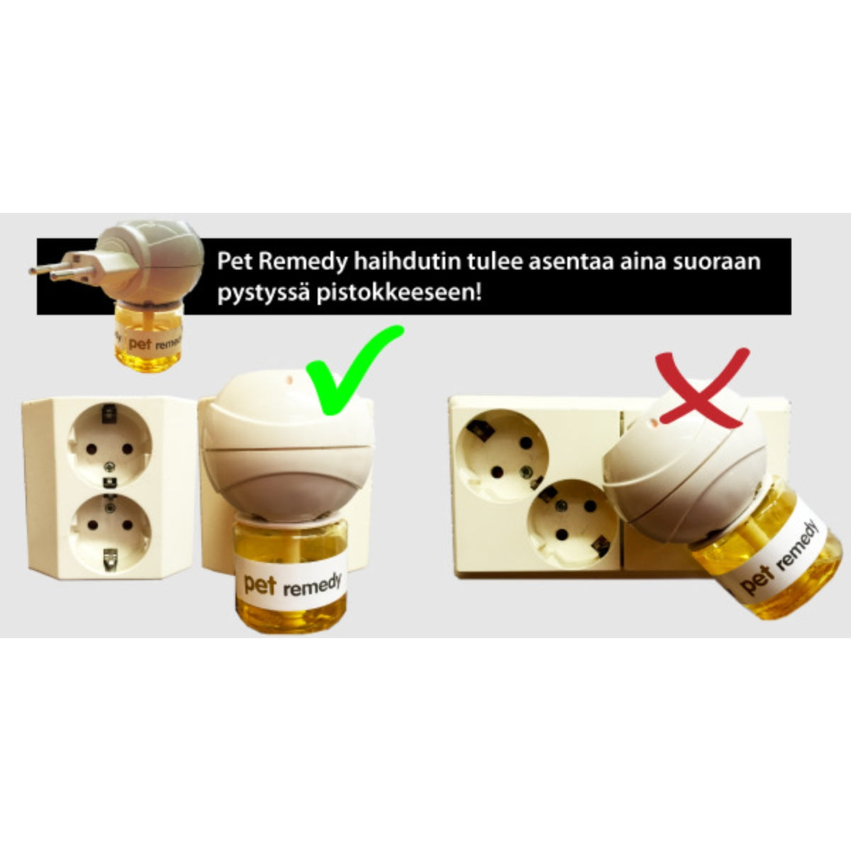 Pet Remedy haihdutin ja liuos 40 ml