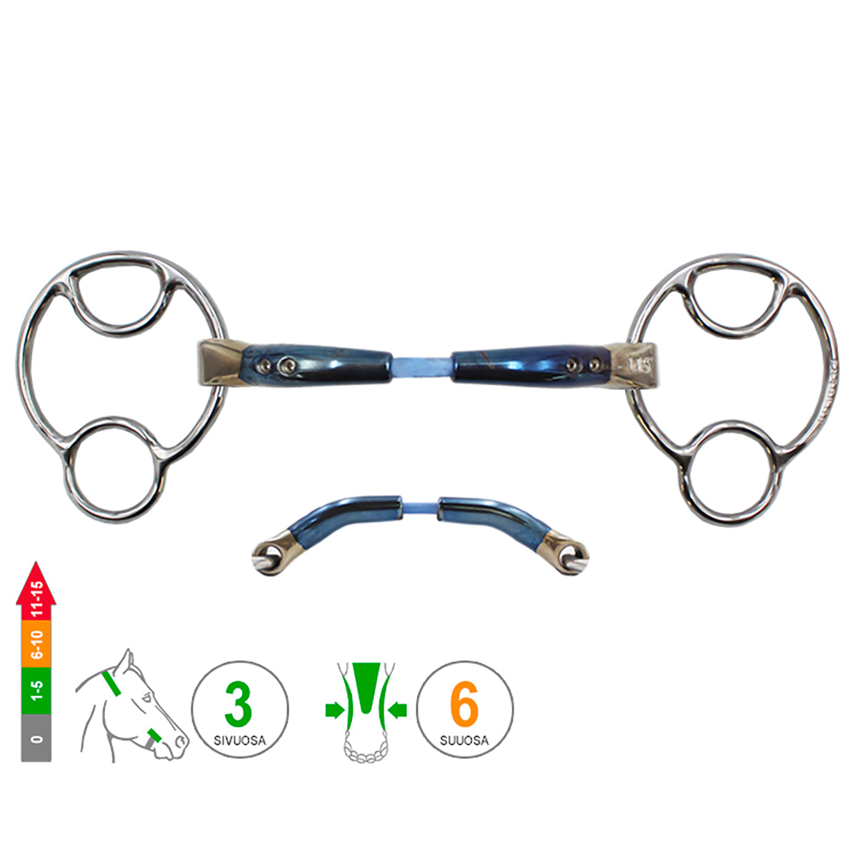 2½ -Ring Miia Snaffle Cable