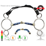 3 -Ring Snaffle Ultra Comfy Lock Up
