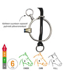 Curb Gag LR Snaffle Lock Up