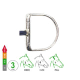 D -Ring Snaffle Ultra Comfy Lock Up