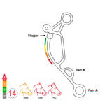 Hybrid Snaffle Lock Up