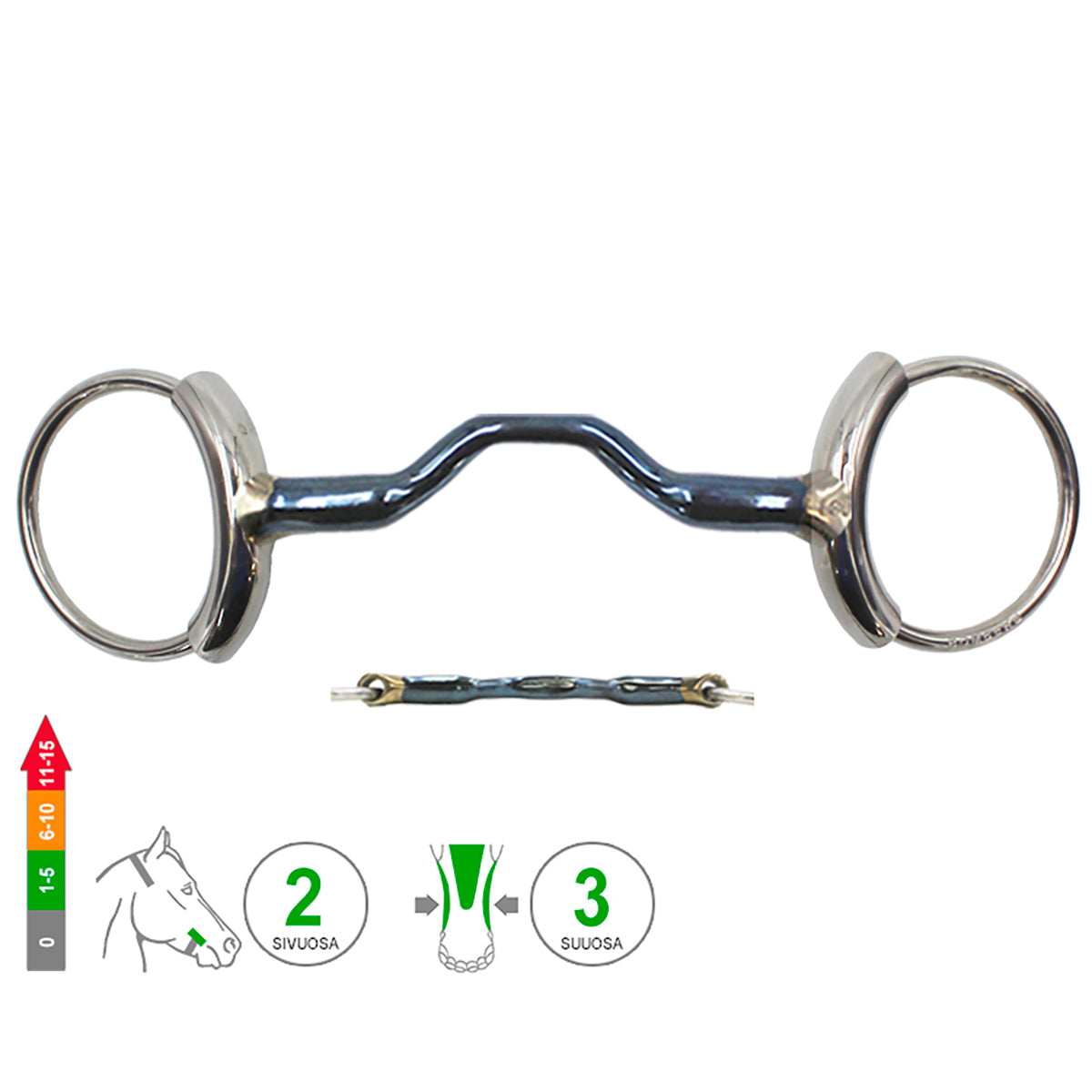 Loose Ring Tube Happy Tongue Straight