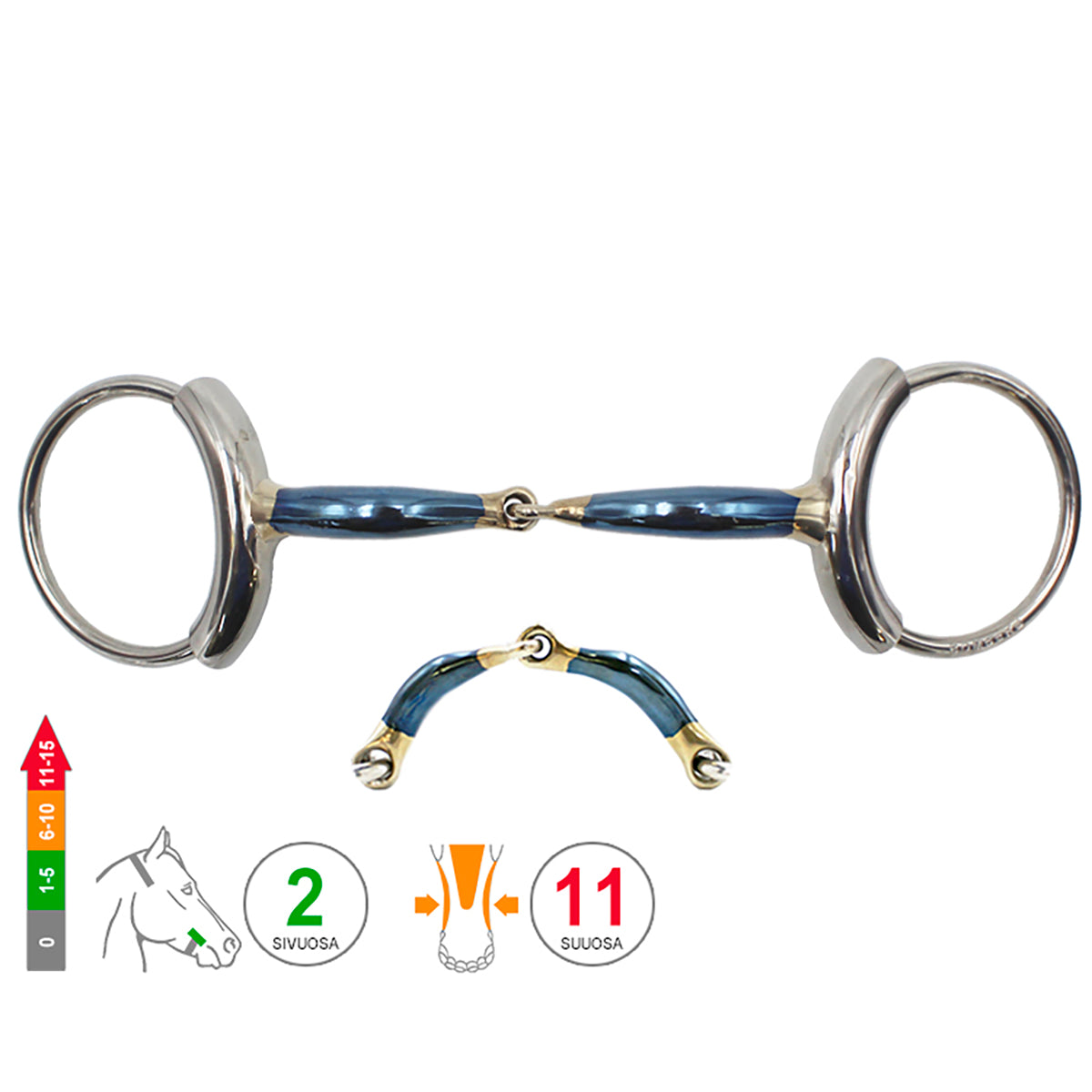 Loose Ring Tube Snaffle