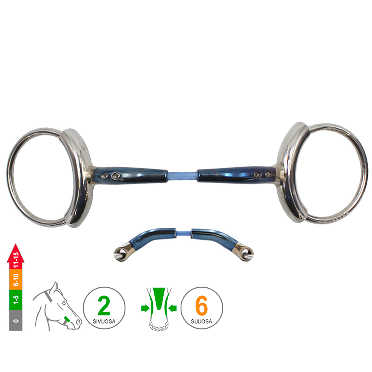 Loose Ring Tube Snaffle Cable