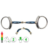 Loose Ring Tube Snaffle Lock Up