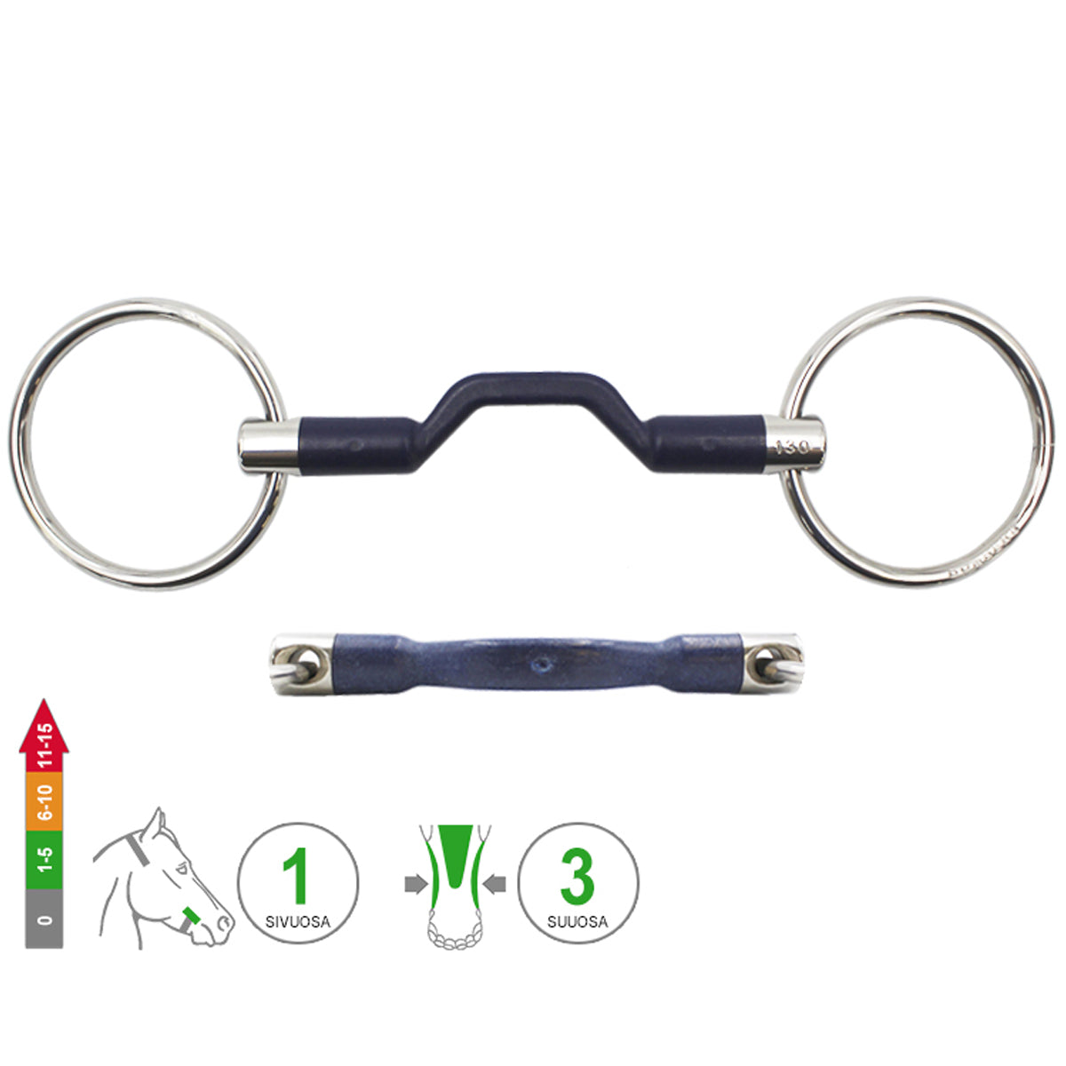 Loose Ring Bomber Blue